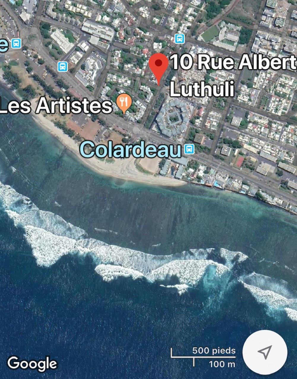 Appart' Cameleon, Studio Front De Mer, Tout A Pied Saint Pierre Eksteriør bilde